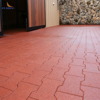 Harga yang pantas Eco Friendly Resistant Slip Rubber Mat Lantai Luar Ruangan on line