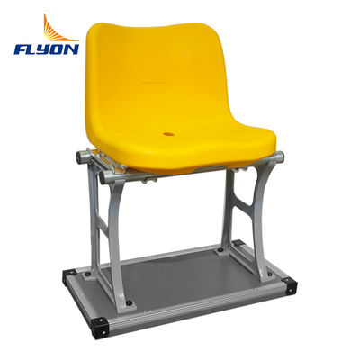 HDPE Material Fire Proof Anti-UV Plastic Stadium Seating dan Stadium Fixed Chair untuk penggunaan di dalam ruangan