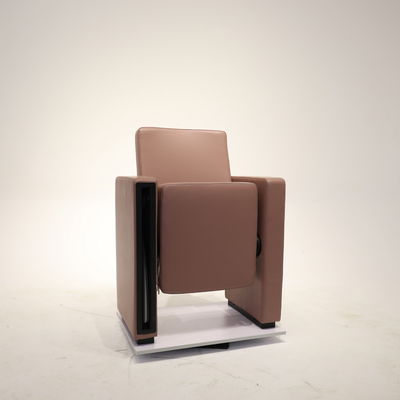 Harga yang pantas Kursi teater dan kursi auditorium kelas komersial yang tahan lama dan dapat disesuaikan dengan panel lorong on line