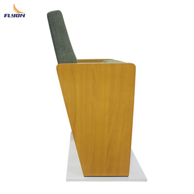 Harga yang pantas Tempat duduk teater kain dengan sandaran lengan yang dapat disesuaikan dan kursi kulit untuk auditorium dan bioskop on line