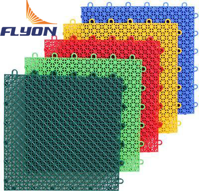 Harga yang pantas Outdoor Indoor Courts Impact Polypropylene Copolymer PP Tiles Lantai Olahraga Untuk Kegiatan Dampak on line