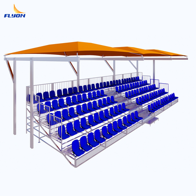 Kursi Stadion Lipat yang Dapat Disesuaikan dengan Penutup Pelindung untuk Acara