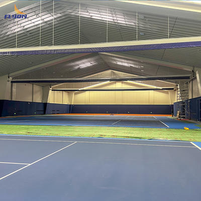 Tirai Mat Pembatas Pembagian Otomatis untuk Lapangan Basket Indoor Bulu Tangkis Tenis