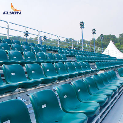 Harga yang pantas Aluminum Bleachers Seating Used for Stadium, Big Events, Concert Scaffolding Grandstand on line