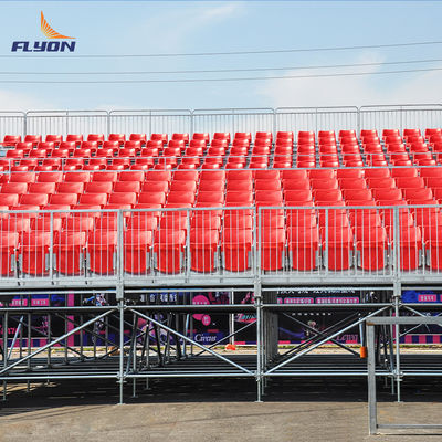 Harga yang pantas Fast Install Bleacher Use Plastic Folding Football Stadium Demountable Seat/bleacher on line