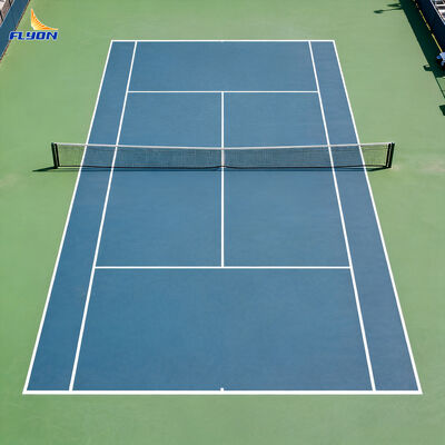 Harga yang pantas 2-3mm Ketebalan Pickleball Court Mat dengan 8 Tahun Hidup Layanan dan Mudah Instalasi untuk penggunaan dalam ruangan dan luar ruangan on line