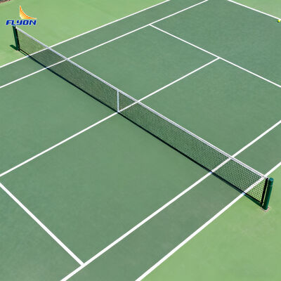 Customisable Warna Pickleball Court Mat dengan 215.23 Sqft Roll Size untuk 44*20ft atau 60*30ft Pengadilan dan 8 Tahun Umur