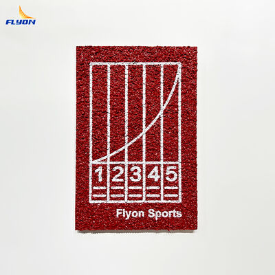 Harga yang pantas EPDM Full Pour Running Track Seamless Monolithic Surface Advanced Impact Absorption Sertifikasi IAAF Untuk Fasilitas Atletik on line