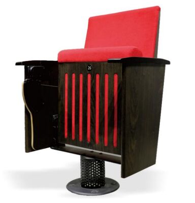 Harga yang pantas Tempat duduk teater modern yang tahan lama untuk komersial EN1021 Peringkat kebakaran EN13501 Sertifikasi untuk bioskop on line