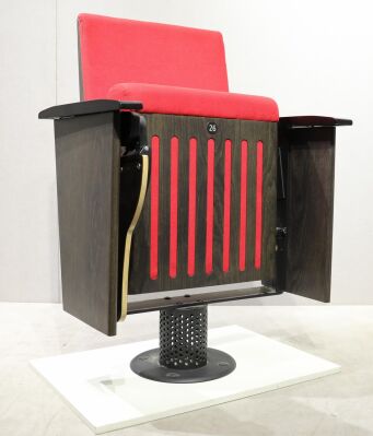 Harga yang pantas Kursi teater modern dengan Peringkat Api EN1021 yang Tahan Lama untuk Bioskop dan Teater on line