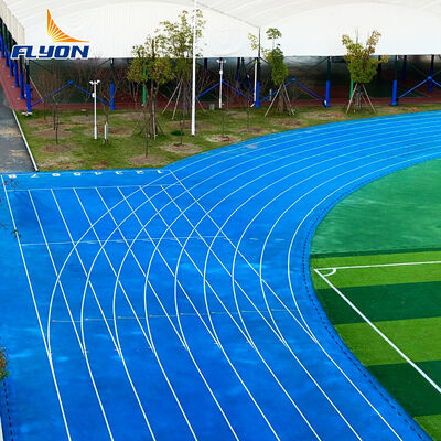 Harga yang pantas IAAF Disetujui Atletik Track Running Eco Friendly Air Permeable Spray Coating System on line