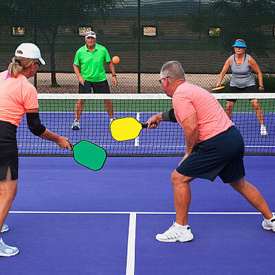 Harga yang pantas Portable Anti-Slip Durable Pickleball Court Mat and Roll untuk bermain profesional on line