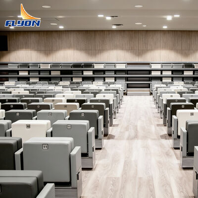 Harga yang pantas Kursi Teater Modern Lipat dengan Tulang Belakang yang Bisa Disesuaikan dan Kulit Berkualitas Tinggi untuk Tempat Duduk Auditorium on line