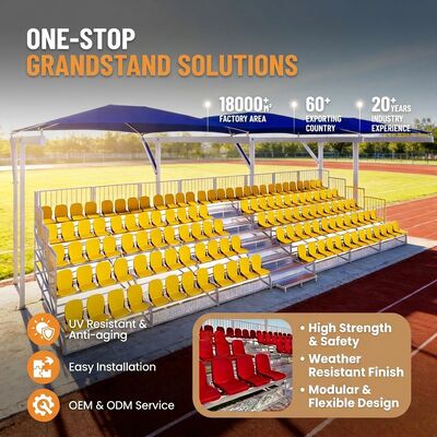 Harga yang pantas Pemasangan Cepat Stand Scaffolding Modular Baja dengan Waterproof Ukuran yang Dapat Disesuaikan untuk Acara Luar Ruang on line