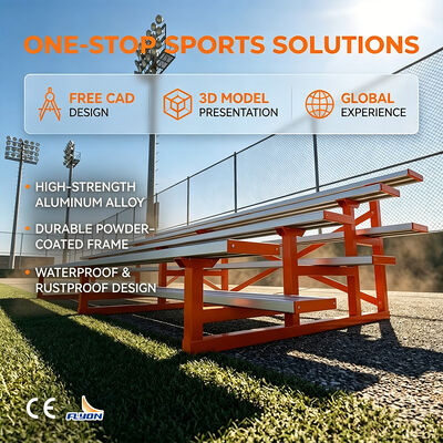 Harga yang pantas Tribun Modular Aluminium Pemasangan Cepat dengan Garansi 5 Tahun untuk Tempat Duduk Stadion Portabel on line