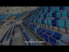 Tip Up Plastik Stadium Seating dengan 5 Tahun Garansi Disesuaikan HDPE Blow Molding